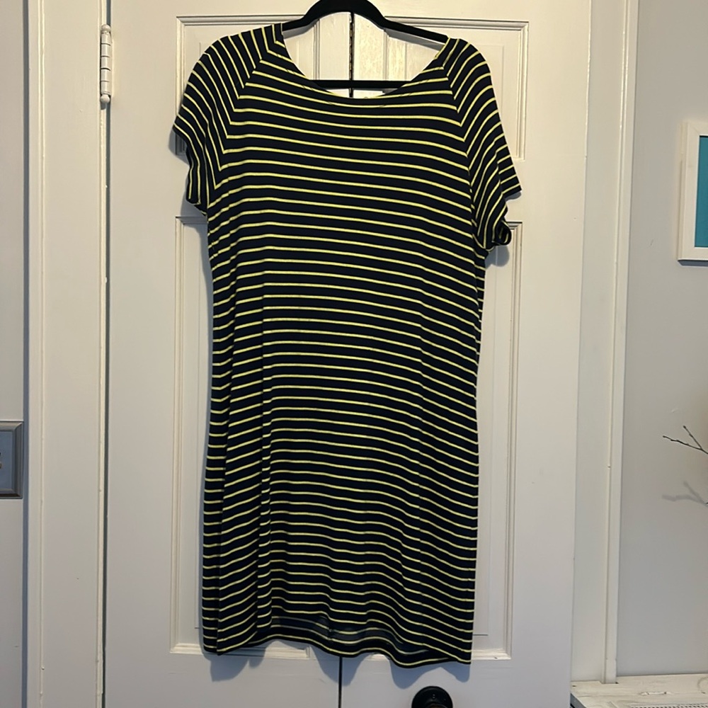 Sail to Sable Cotton Short sleeve Dress